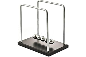 RED5 Newton's Cradle Five Pendulum Classic Physics Swinging Executive Desk Toy