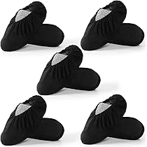 OUNONA Couvre Chaussures Microfibre Lavables 6 PièCes ÉPais Antibruit RéUtilisables Pour Nettoyage Sols Maison Polyvalent