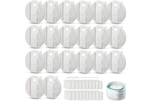 SVRINLIO 20 Pack Dog Water Fountain Replacement Filters for Petlibro Capsule Dog Fountain PLWF008,Pet Water Fountain Filter with Replacement Pre-Filter Pump Sponges with 1 Hard Brush.