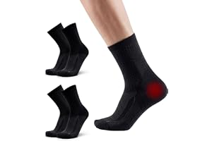 DANISH ENDURANCE Stödstrumpor för Plantar Fasciit, Stöd, 2-pack