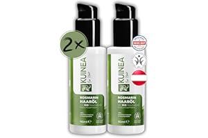 ‎KUINEA KUINEA® Doppelpack XXL 2x90ml Bio Rosmarinöl Haare – 100% Naturrein & Dermatologisch Getestet – Parabenfrei, Alkoholfrei, Silikonfrei – Fördert Haarwachstum & Glanz – Rosemary Oil for Hair 2x90ml