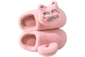 AONETIGER kapcie damskie, zimowe, ciepłe, puszyste kapcie, pluszowe, męskie, wygodne, ze sztucznego futra, z podszewką, antypoślizgowe kapcie