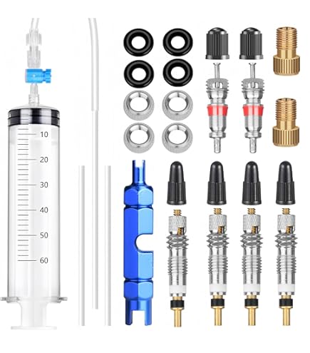 Siringa Per Sigillante Tubeless BORISCA Da 60ml - Kit Completo Con Accessori Per MTB E Bici - Foto 2