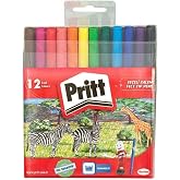 Pritt Ke&ccedil;eli Kalemler, &ccedil;ocuk dostu zararsız boya, su bazlı renkli kalem, silinebilir boya kalemi, dayanıklı kırtasiye malzeme