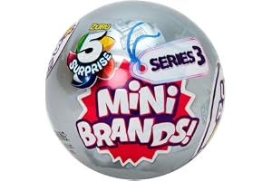 5 överraskningar mini varumärken mystisk kapsel äkta miniatyr samlarleksak – enkel/1-pack