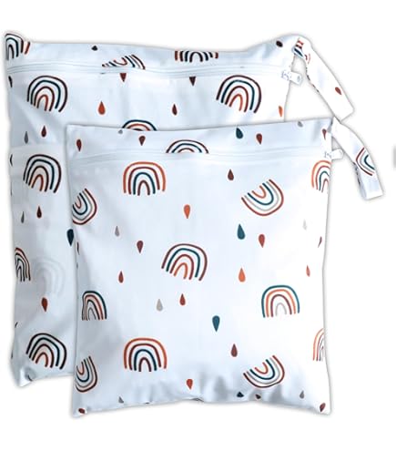 2 Borse Per Pannolini Lavabili Impermeabili - Organizer Portatile Per Bambini - Foto 2