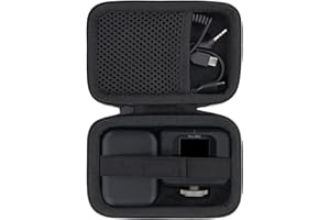 Aenllosi Hart Tasche Kompatibel mit RØDE Wireless Micro/Shure MoveMic Two Set-Profi Funk-Ansteckmikros Empfänger, Hülle Gehäuse für Kompakte & tragbare Ansteckmikros (Nur Tasche)