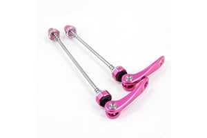 rningo 1 Pair Bike Skewers Ultralight Quick Release Skewers Front Rear Set 115/151 mm Fit for MTB/Road Bike