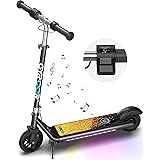 Gyroor H30 MAX Electric Scooter for Kids Ages 6-12, E Scooter with 150W Motor, 3 Adjustable Heights, Dual Safety System and A