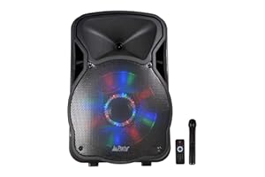 Party Sound & Light Enceinte Mobile amplifiée 700W PARTY12 LEDs RVB USB/BT/SD/FM PARTY12