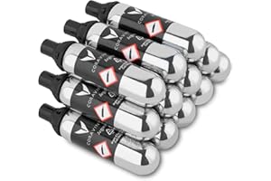 Coravin Capsule in Acciaio Inossidabile con Gas Argon | da Utilizzare con i Sistemi di Conservazione del Vino Capsula Conserva Fino a 15 Bicchieri - Confezione da 12