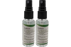 GoBasic Pump Action Lens Cleaning Spray for Spectacles & Glasses 30ml (2 x 30ml)