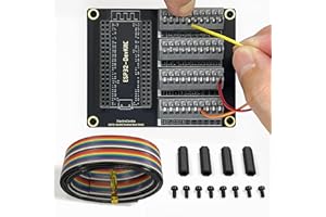 ElectroCookie ESP32 Kit de bouclier de bornier, compatible avec ESP32-DevKitC, module d'extension PCB à ressort simple
