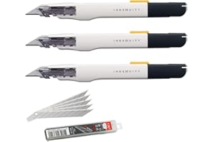 PRACTICTOOLS SDI - Pack Cutter Profesional de Alta Precisión SDI Ingenuity (2- Cutter x3)