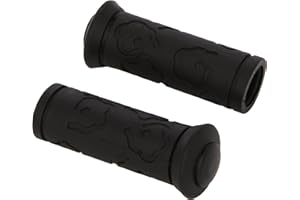 Raleigh - AGG215 - Soft Rubber Handlebar Grips for Mountain Bikes with SRAM MRX Shifters in Black 92mm