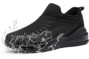 LARNMERN Kochschuhe Herren Damen rutschfeste Schuhe Küche Arbeitsschuhe Wasserfeste Koch Schuhe Männer Frauen Kellner Berufsschuhe Non-Slip OHNE-Stahlkappe