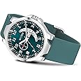 Matrix Classic 2.0 Day & Date Analog Watch with Softest Silicone Strap for Men & Boys (Teal)