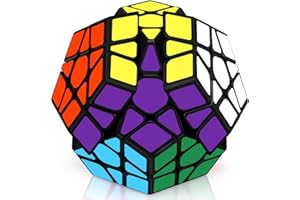 Maomaoyu Megaminx Dodecahedron Cube 3x3 3x3x3 Smooth Magic Cube Puzzle Special Toys Brain Teaser Stocking Filler for Kids