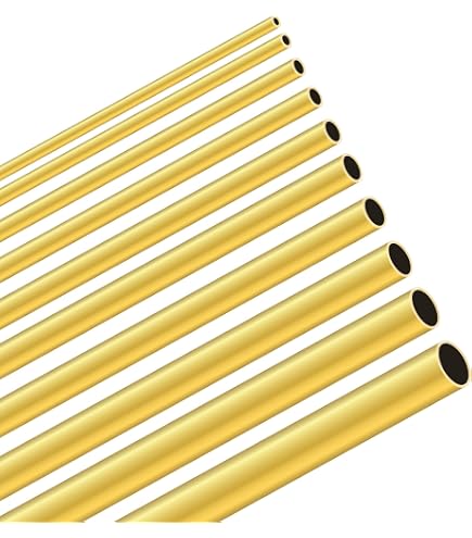 Kupfer Rundrohr 12 Mm OD, 0,5 Mm Wandstärke, 200 Mm Länge – Nahtlos, Biegsam, Korrosionsbeständig, Für DIY, Dekoration & Modellbau