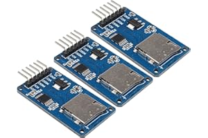HALJIA 3 pz SPI lettore micro SD memory card TF scheda di memoria Shield modulo read Write dati Compatibile con Arduino Raspberry Pi