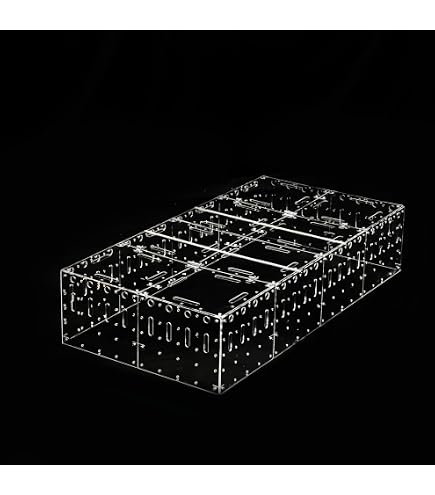 Guinea Loft L2 Klammern Set – 8 L-förmige Klammern + 16 Schrauben, Aluminium, Für DIY-Käfigbau & Spielstrukturen