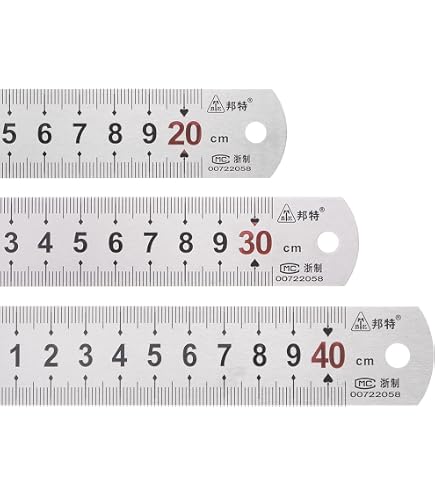thumbnail image 2 of 10-Pack IGaging 12-Inch Machinist 4R Rulers - Stainless Steel With 1/8, 1/16, 1/32, 1/64 Scales 2 of 6