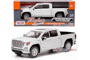 DARON Motormax GMC Sierra 1500 SLT Crew Cab Plata 2019 1/24