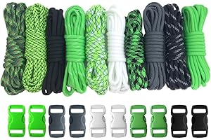 PARACORD PLANET 550Lb Type Iii Paracord Combo Crafting Kits With Buckles Keep Calm