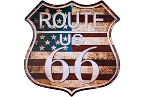 dojune -oute 66 American Vintage Wholesale Metal Novedad Highway Shield