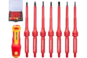MAXPOWER Zestaw wkrętaków izolowanych, 7-częściowy