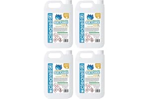 Clearell 20L | Pack of 4 x 5L | Blue Flame Premium Indoor Paraffin Class 1 | 20 litres BS2869 C1
