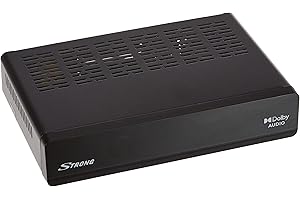 Strong SRT 7006 - Ricevitore satellitare TV HD Free-To-Air (HDTV, DVB-S2, Media Player, USB, HDMI), Nero