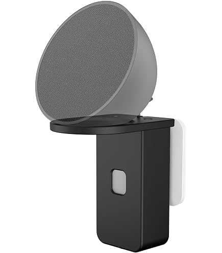 Supporto per altoparlante - Compatibilità: Google Home - Parete - 2 kg - Fisso - Acciaio