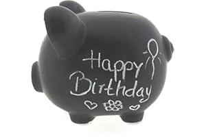 Salvadanaio MC-Trend da scrivere con il gesso - salvadanaio in ceramica da aprire individualmente