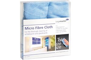 Legamaster 7-121700 Panno in microfibra – Per pulire in modo approfondito lavagne bianche e lavagne in vetro