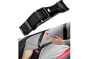 Zofory Sitzbezugversteller, Sicherheitsgurt für Schwangerschaft, Schwangerschaftsgürtel, Autogurt Schwangerschaft Sicheres und Komfortables Reisen für Schwangere Frauen, Mutterschaft Schwarz