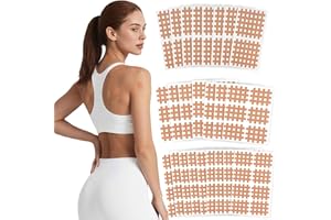 CUEMOON 130 sztuk taśm crossowych, plastry siatkowe, 3 rozmiary, taśma kinezjologiczna, kolor cielisty, wodoszczelna