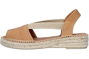 TONI PONS ETNA - Espadrille pour Femmes dans des Tons Unis de en Cuir.