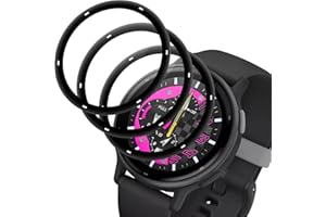 BEUKEI Protector Pantalla para Garmin Vivoactive 5, 3 Piezas Cristal Templado, Sin Burbujas, Antiarañazos, Antihuellas, Dureza 9H, Glass