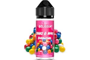 ‎BELISSIA Belissia Shake and Make - Bubblegum - Hochdosiertes Lebensmittel Aroma 10ml mit praktischer Schüttelflasche zum mischen. Für Lebensmittel, Kochen, Backen, Hobby, Raumerfrischung uvm.