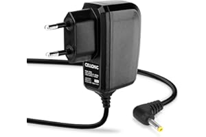 CELLONIC, 5V Caricatore compatibile con Sony PSP 1 (PSP-1000), PSP Slim & Lite 2 (PSP-2000), PSP Slim & Lite 3 (PSP-3000), PSP Street (PSP-E1000) Alimentatore 4.0mm x 1.7mm Cavo di alimentazione 1A