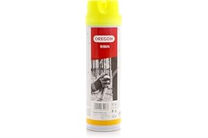 Oregon - Spray de Marquage Forestier Jaune Fluorescent, Bouteille de 500 ml, Dure jusqu'à 2 ans, Séchage Rapide (519414)