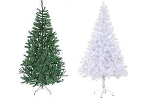 RAXTER Classic Artificial Realistic Natural Branches Pine Christmas Tree Xmas Green-Unlit 4FT, 5FT, 6FT,7FT