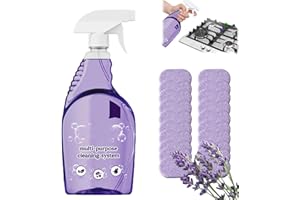 GENERIC Drclean Spray nettoyant pour four, nettoyant en spray pour four, nettoyant multi-usages pour la maison, la cuisine, la salle de bain, nettoyants multi-surfaces avec tablettes de nettoyage concentrées