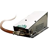 Bio Green Gasheizung Frostwächter Mini 340 W, Edelstahl, für Frühbeet, Gewächshaus und Hochsitz