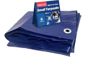 SOL Petite bâche imperméable et résistante | 1 m x 85 cm, 110 g/m² | Bâche à usage général | Petite bâche | Bâche imperméable | Taupaulinin | Petite bâche en polyester