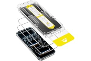 JETech Ochraniacz Ekranu dla iPhone 17 Pro Max 6,9 Cala, 10 Sekund Zestaw do Super Łatwej Instalacyjne Tacką Wyrównującą Jednym Kroku, Anty Odcisk Palca Szkło Hartowane Film, 2 Sztuki