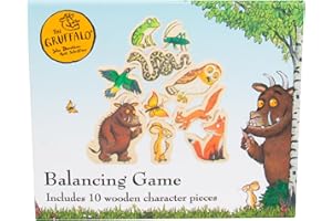 FIZZ CREATIONS Der Grüffelo Motorik Balance-Gesellschaftsspiel mit 10 Spielsteinen
