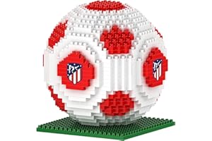 ‎FOCO FOCO Offizielles Lizenzprodukt Atletico Madrid BRXLZ-Steine 3D-Fußball BAU-Set