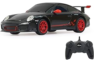 Jamara - 404095 - Maquette - Voiture - Porsche GT3 RS - 40 MHz - Echelle 1:24 - Noir - 3 Pièces